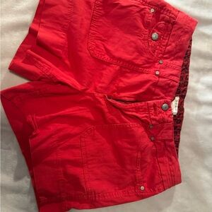 Westbound Red Women's Cargo Shorts